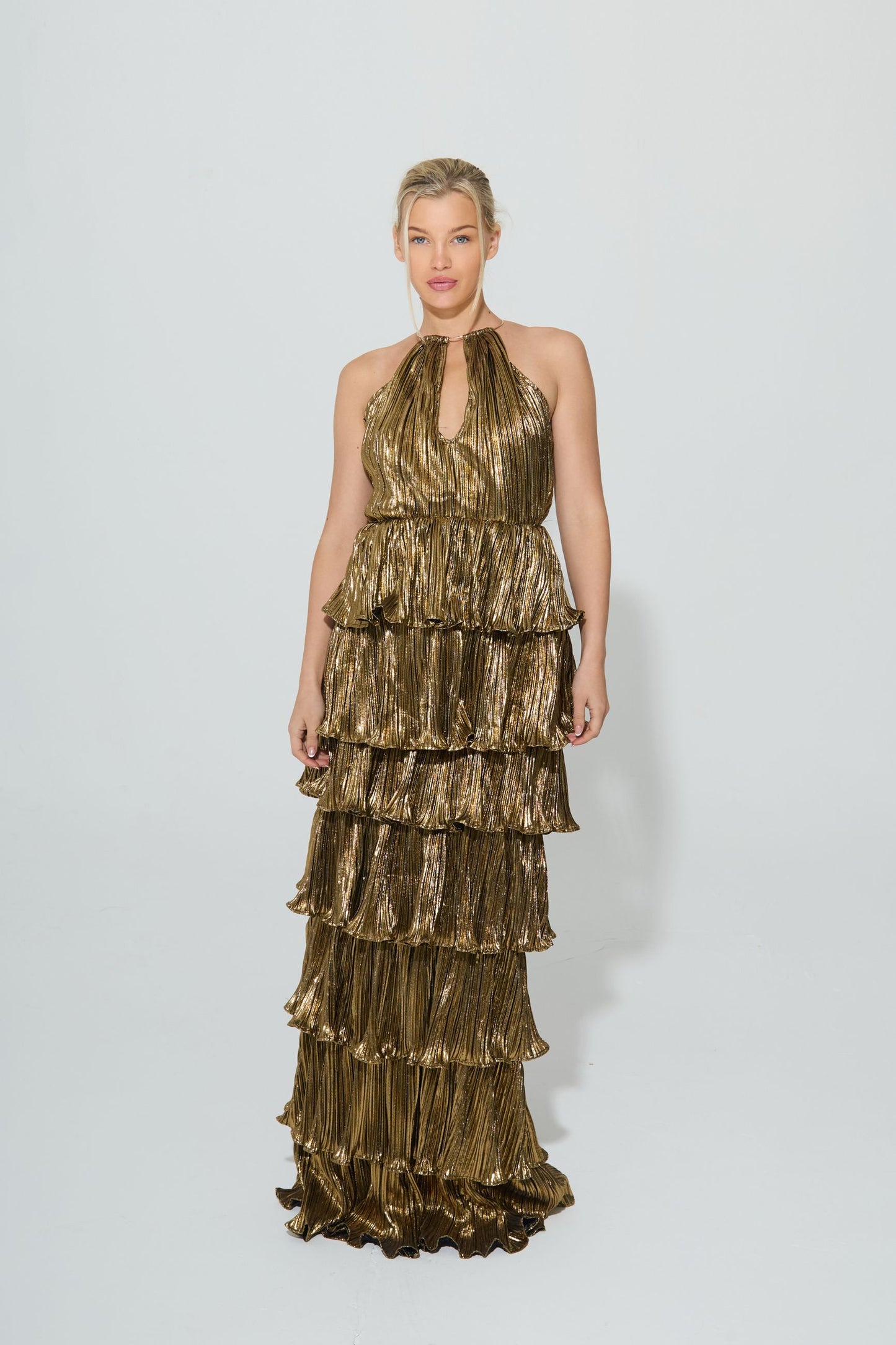 ARABELLA MAXI FRILL DRESS