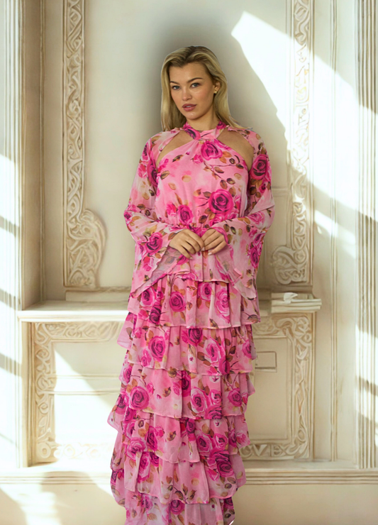 ARABELLA ROSE FRILL MAXI