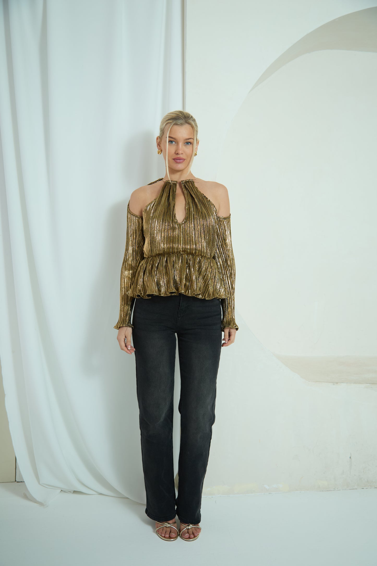 ARABELLA MAXI FRILL DRESS