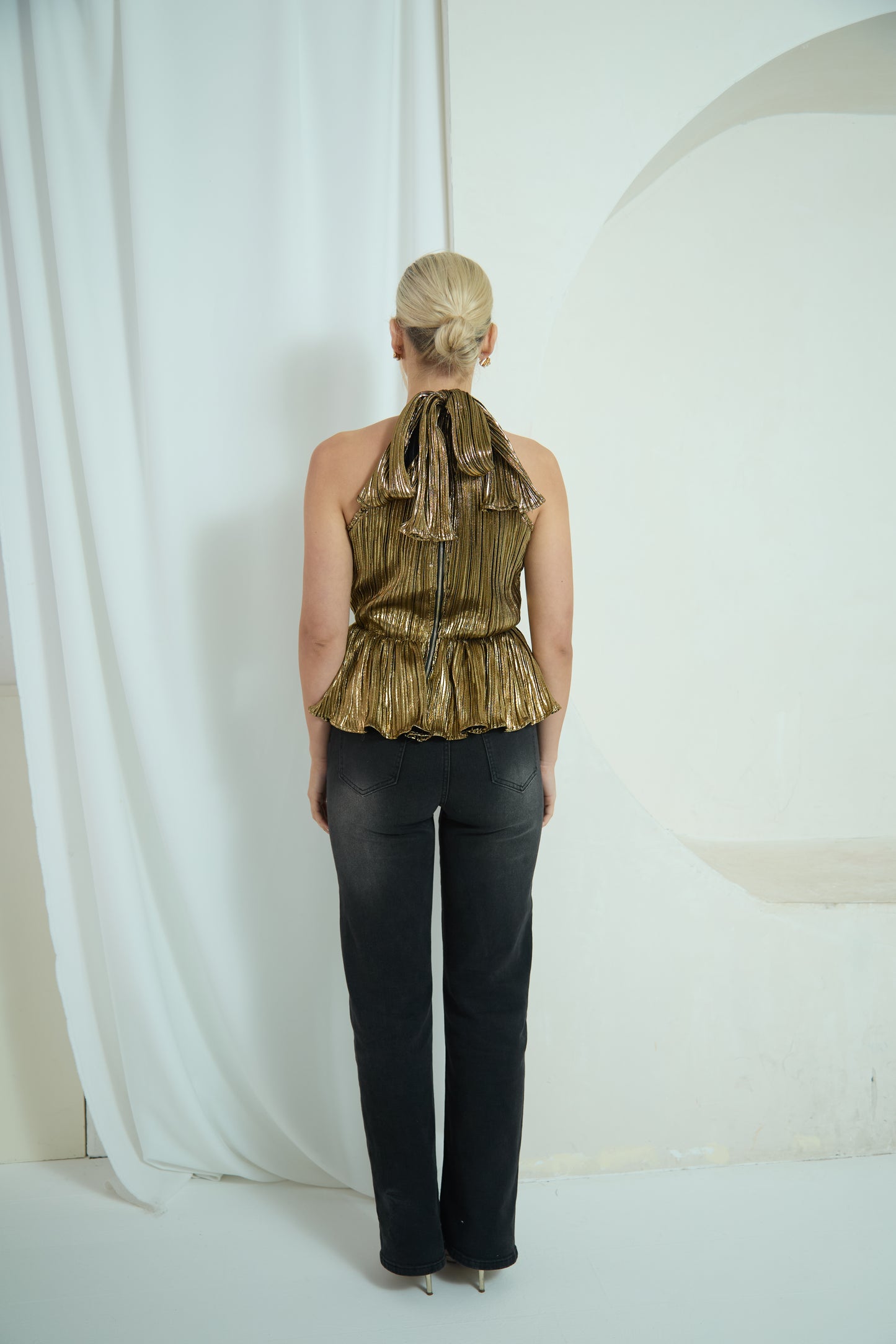 ARABELLA MAXI FRILL DRESS